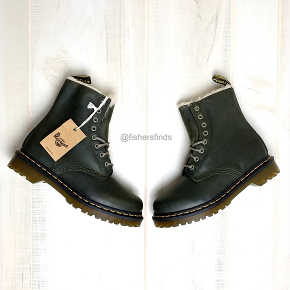 doc martens serena fur